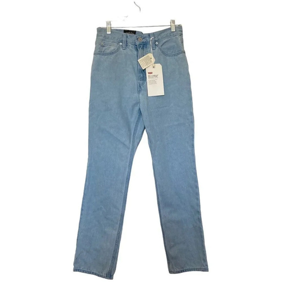 NWT LEVI'S Wellthread '70s High Rise Straight Fit Women's Jeans Size 28 - Picture 1 of 13